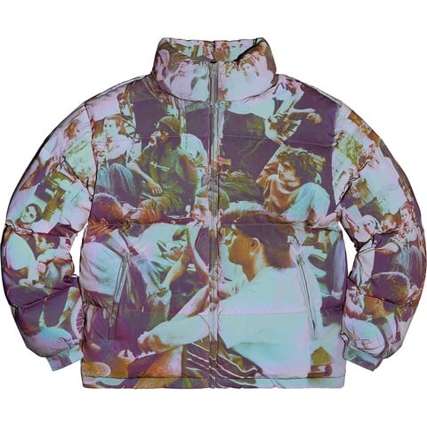 Supreme Lafayette Reflective Down Jacket - Multicolor