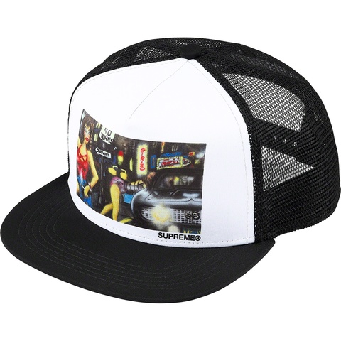 Supreme Lady Pink/Supreme Mesh Back 5-Panel - Black