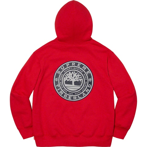 Supreme Supreme®/Timberland® Hooded Sweatshirt - Red