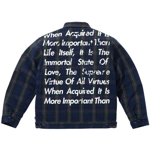 Supreme®/JUNYA WATANABE COMME des GARÇONS MAN Printed Work Jacket