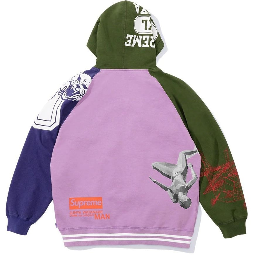 トップス supreme junya watanabe hoodie Supreme JUNYA WATANABE COMME des GARÇONS MAN Zip Up Hooded