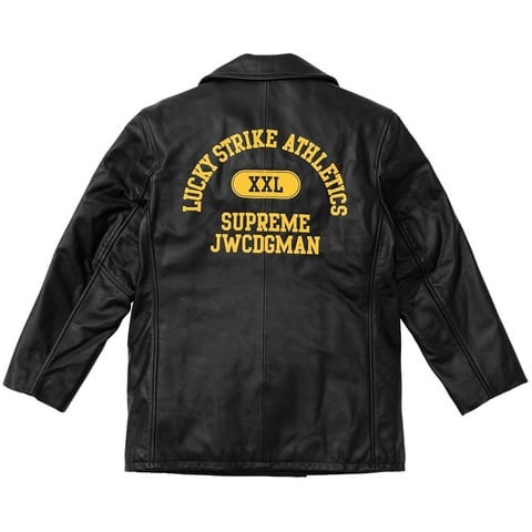 Supreme Supreme®/JUNYA WATANABECOMME des GARÇONS MAN/Schott®Leather Peacoat - Colorway