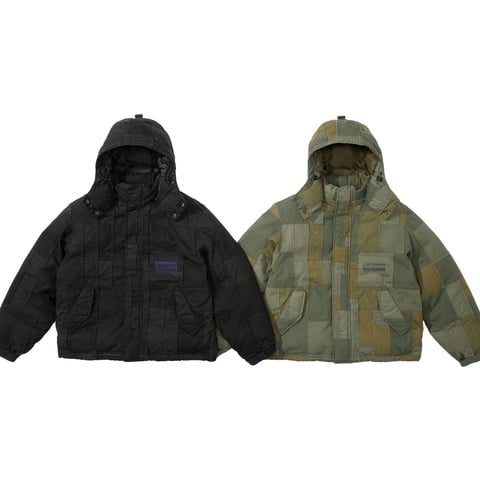 ⚠️超名作品⚠️ Supreme JUNYA WATANABE Puffy Supreme®/JUNYA WATANABE COMME des GARÇONS MAN Patchwork Puffy