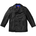 Supreme Supreme JUNYA WATANABECOMME des GARÇONS MAN SchottLeather Peacoat (FW21)