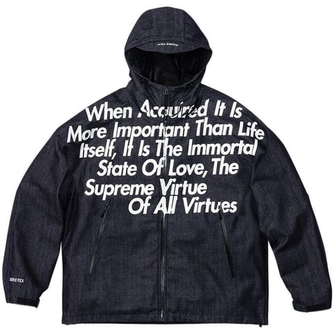Supreme Supreme®/JUNYA WATANABE COMME des GARÇONS MAN GORE-TEX Denim Parka - Colorway