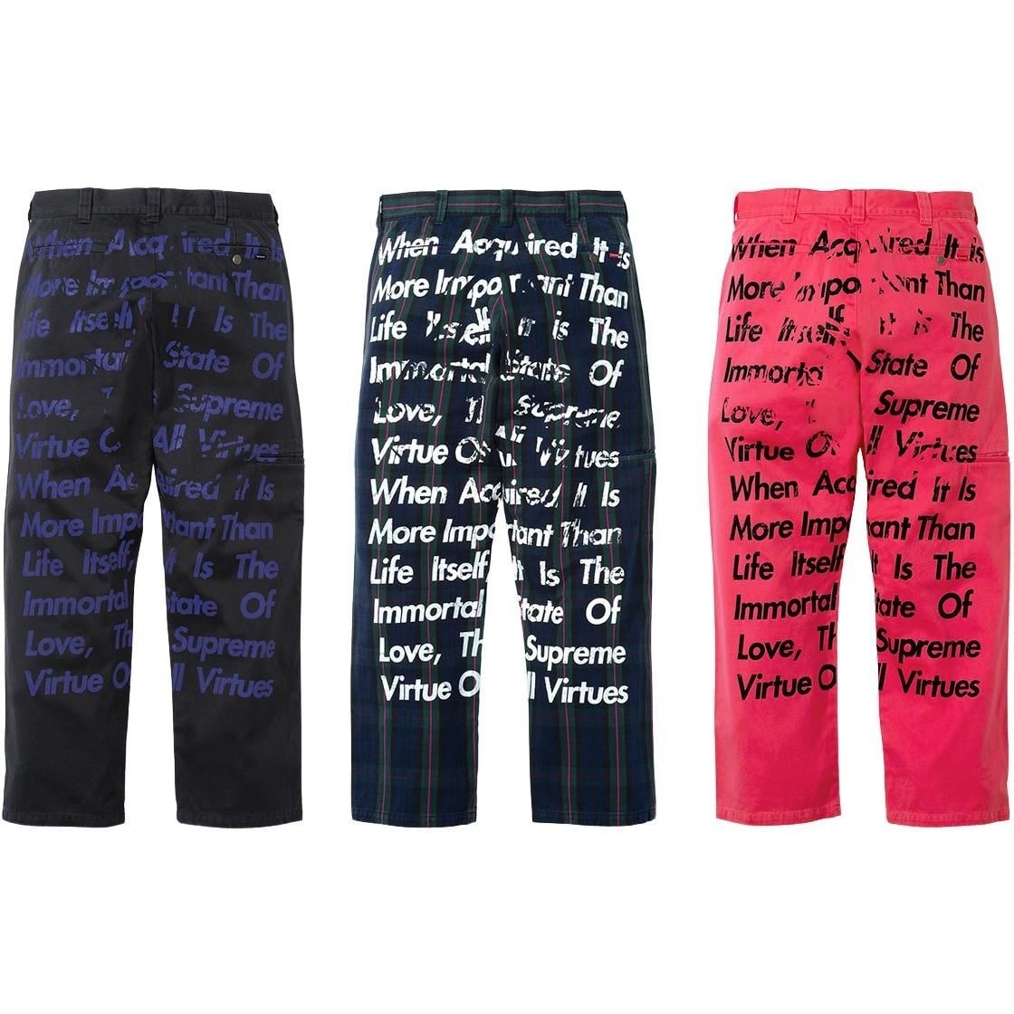 パンツ Supreme JUNYA WATANABE Printed Work Pant Supreme®/JUNYA WATANABE COMME des GARÇONS MAN Printed Work Pant