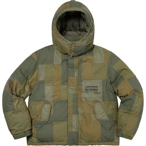 Supreme Supreme®/JUNYA WATANABE COMME des GARÇONS MAN Patchwork Puffy Jacket - Olive