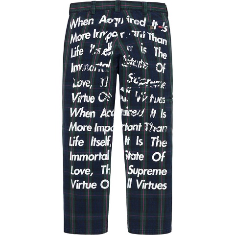 Supreme®/JUNYA WATANABE COMME des GARÇONS MAN Printed Work Pant