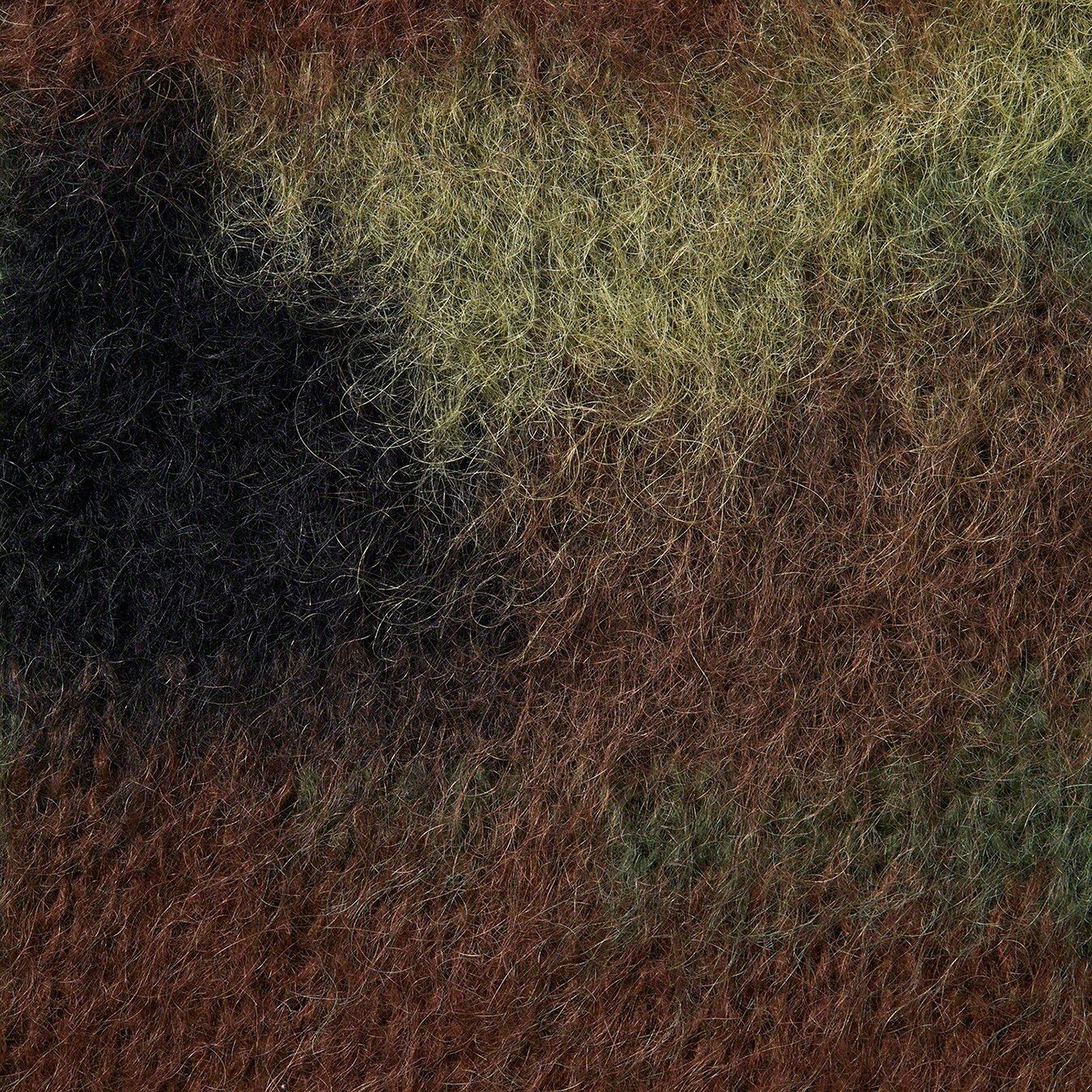 Supreme Supreme JUNYA WATANABE COMME des GARÇONS MAN Brushed Camo Sweater (FW21) - Olive - $248