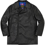 Supreme Supreme JUNYA WATANABECOMME des GARÇONS MAN SchottLeather Peacoat (FW21) - Black
