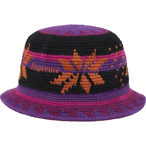 Supreme Snowflake Crochet Crusher - Plum