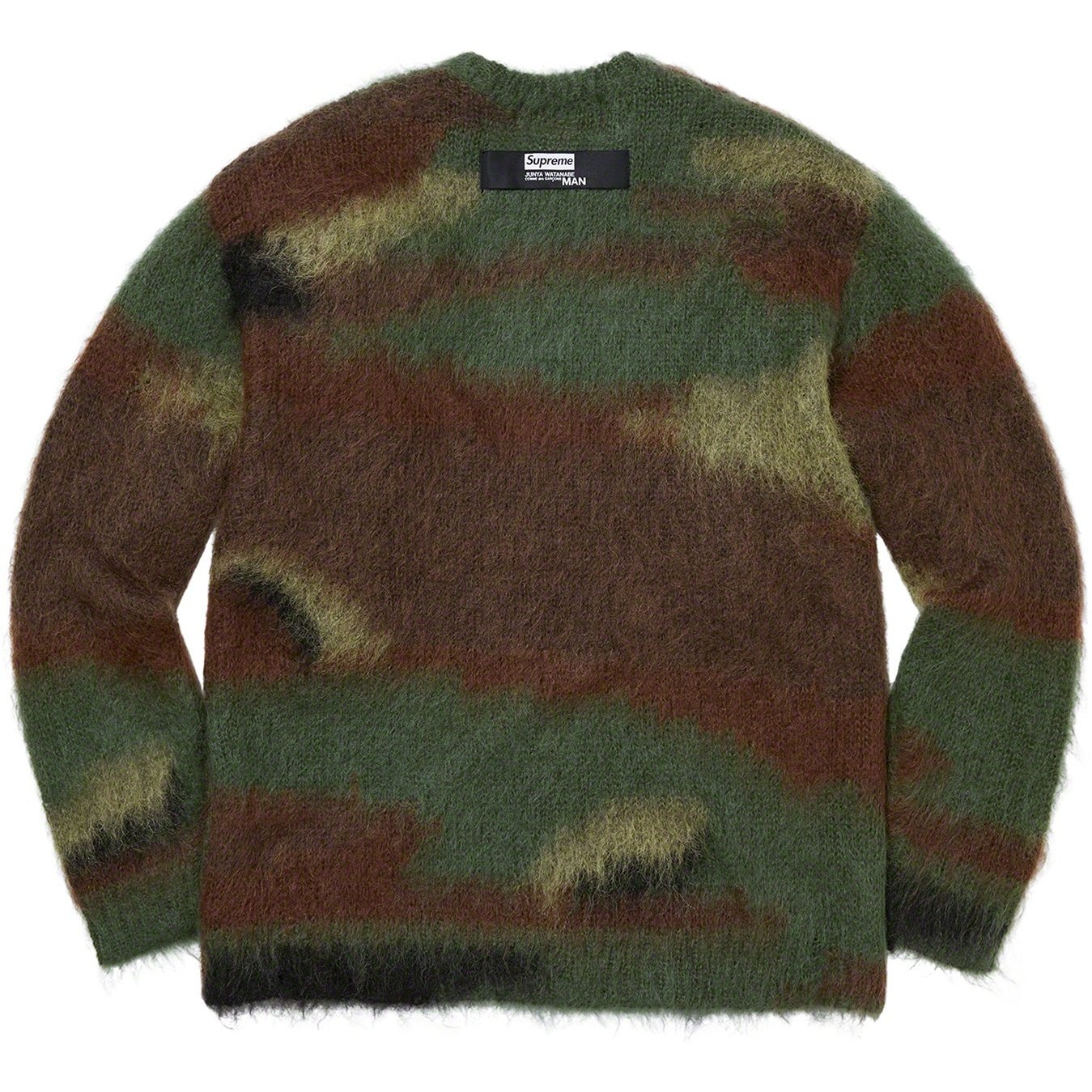 Supreme Supreme JUNYA WATANABE COMME des GARÇONS MAN Brushed Camo Sweater (FW21) - Olive - $248