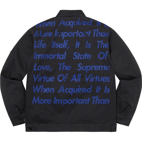 Supreme Supreme®/JUNYA WATANABE COMME des GARÇONS MAN Printed Work Jacket - Black