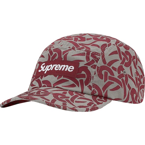 Supreme Celtic Knot Camp Cap - Grey