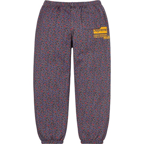 Supreme Supreme®/JUNYA WATANABE COMME des GARÇONS MAN Sweatpant - Black Flowers