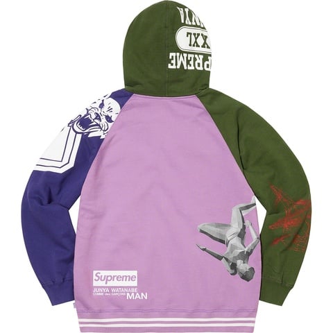 Supreme Supreme®/JUNYA WATANABE COMME des GARÇONS MAN Zip Up Hooded Sweatshirt - Violet