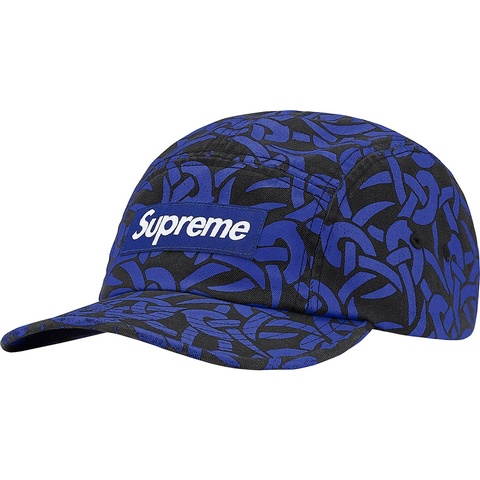 Supreme Celtic Knot Camp Cap - Black