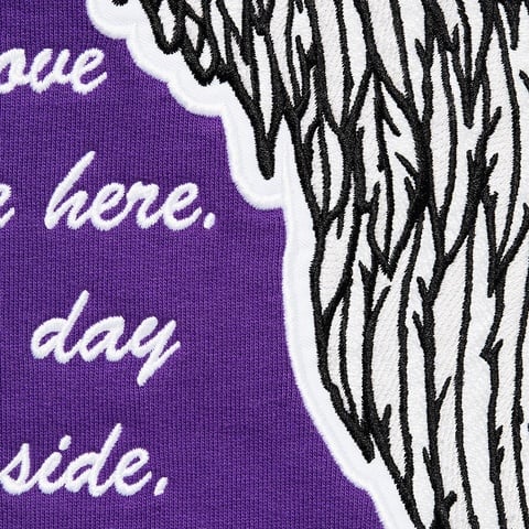 Supreme Guardian Hooded Sweatshirt - Purple