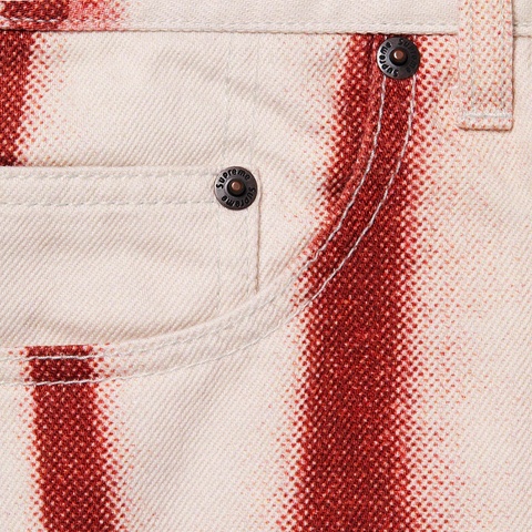 Supreme Christopher Wool/SupremeRegular Jean - Red
