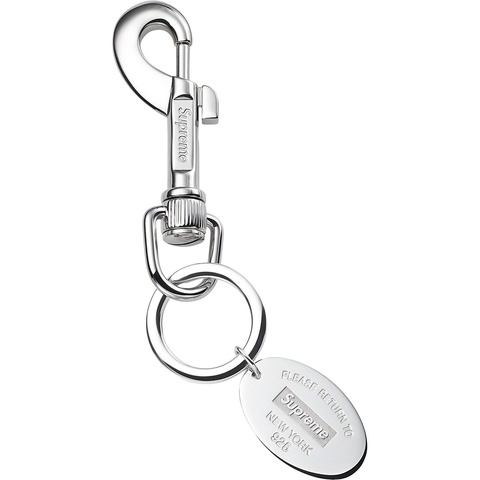 Supreme®/Tiffany & Co. Return to Tiffany Oval Tag Keyring - Supreme