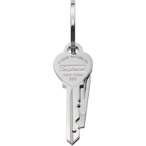 小物 Tiffany Heart Knife KeyRing Supreme Supreme®/Tiffany & Co. Return to Tiffany Heart Knife Key Ring