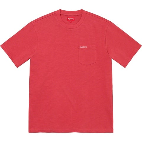 Supreme S/S Pocket Tee - Red