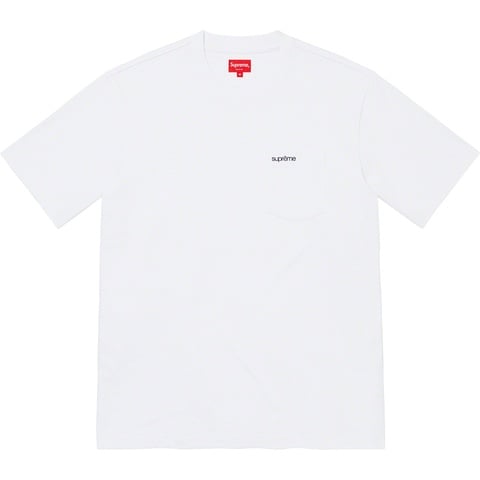 Supreme S/S Pocket Tee - White