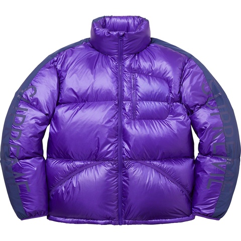 Supreme Featherweight Down Jacket - Purple