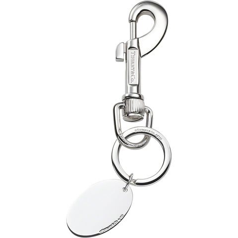 Supreme®/Tiffany & Co. Return to Tiffany Oval Tag Keyring - Supreme