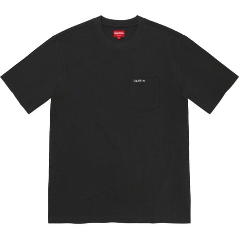 Supreme S/S Pocket Tee - Black