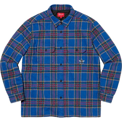 Quilted Plaid Flannel Shirt - fall/winter 2021 - Supreme