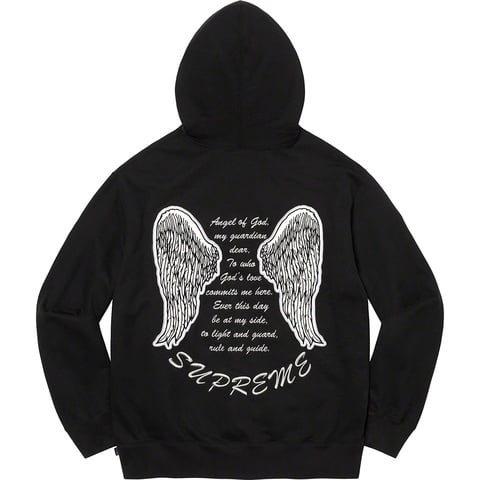 Supreme Guardian Hooded Sweatshirt - Black