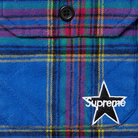 Quilted Plaid Flannel Shirt - fall/winter 2021 - Supreme