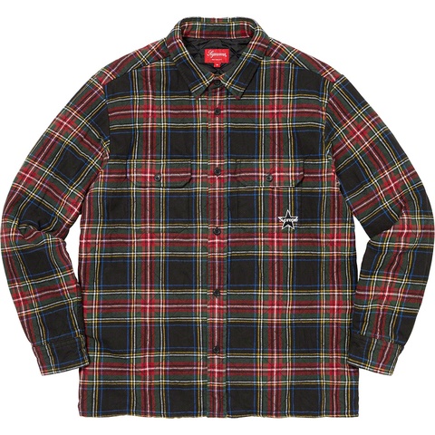 Quilted Plaid Flannel Shirt - fall/winter 2021 - Supreme