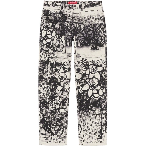 Supreme Christopher Wool/SupremeRegular Jean - Black