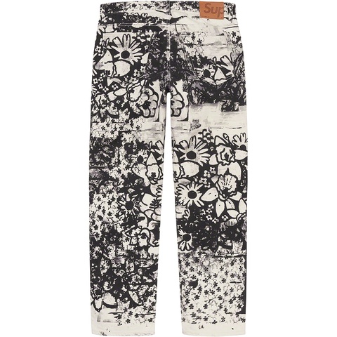 Supreme Christopher Wool/SupremeRegular Jean - Black