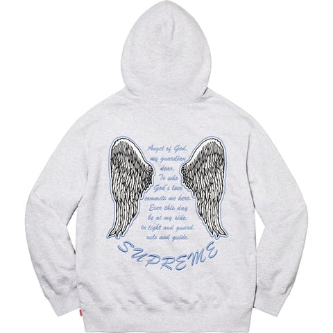 Supreme Guardian Hooded Sweatshirt - Ash Grey