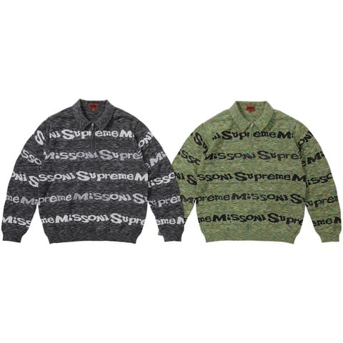 Supreme Supreme®/Missoni® Zip L/S Polo - $228.00
