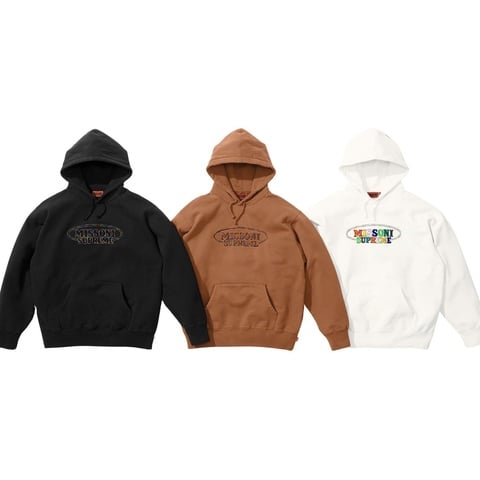 Supreme Supreme®/Missoni® Hooded Sweatshirt - $178.00