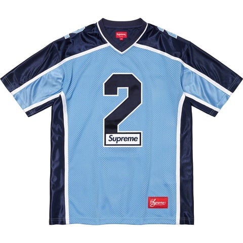 Supreme Above All Football Jersey - Light Blue