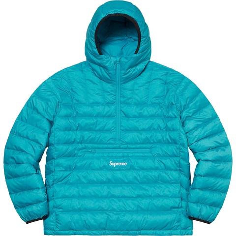 Micro Down Half Zip Hooded Pullover - Supreme