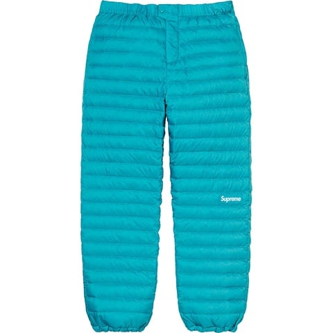Supreme Micro Down Pant - Teal