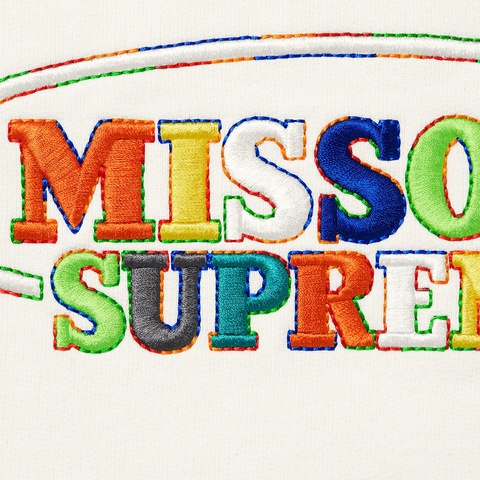 Supreme Supreme®/Missoni® Hooded Sweatshirt - White