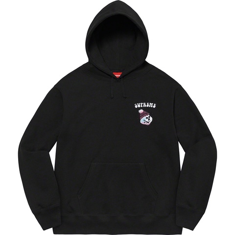 Supreme Snowman Hooded Sweatshirt - Black
