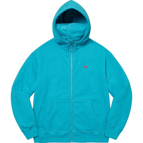 Small Box Facemask Zip Up Hooded Sweatshirt - Supreme