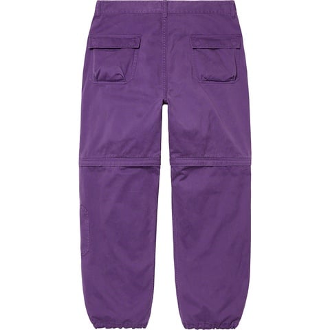 Supreme Zip-Off Utility Pant - Purple