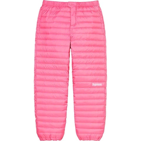 Supreme Micro Down Pant - Pink