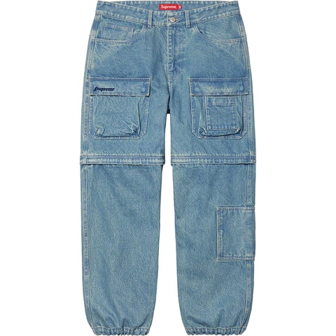 Supreme Zip-Off Utility Pant - Denim