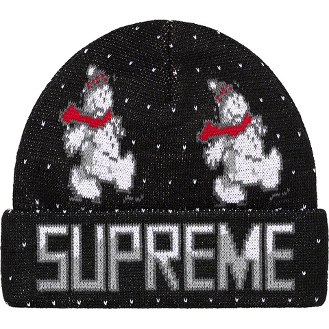 Supreme Snowman Beanie - Black