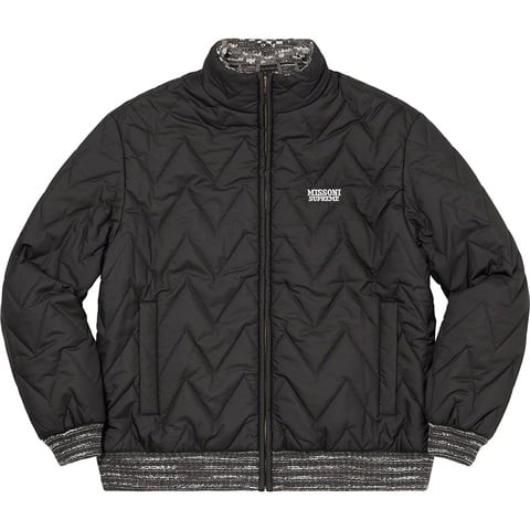 Supreme Supreme®/Missoni® Reversible Knit Jacket - Black